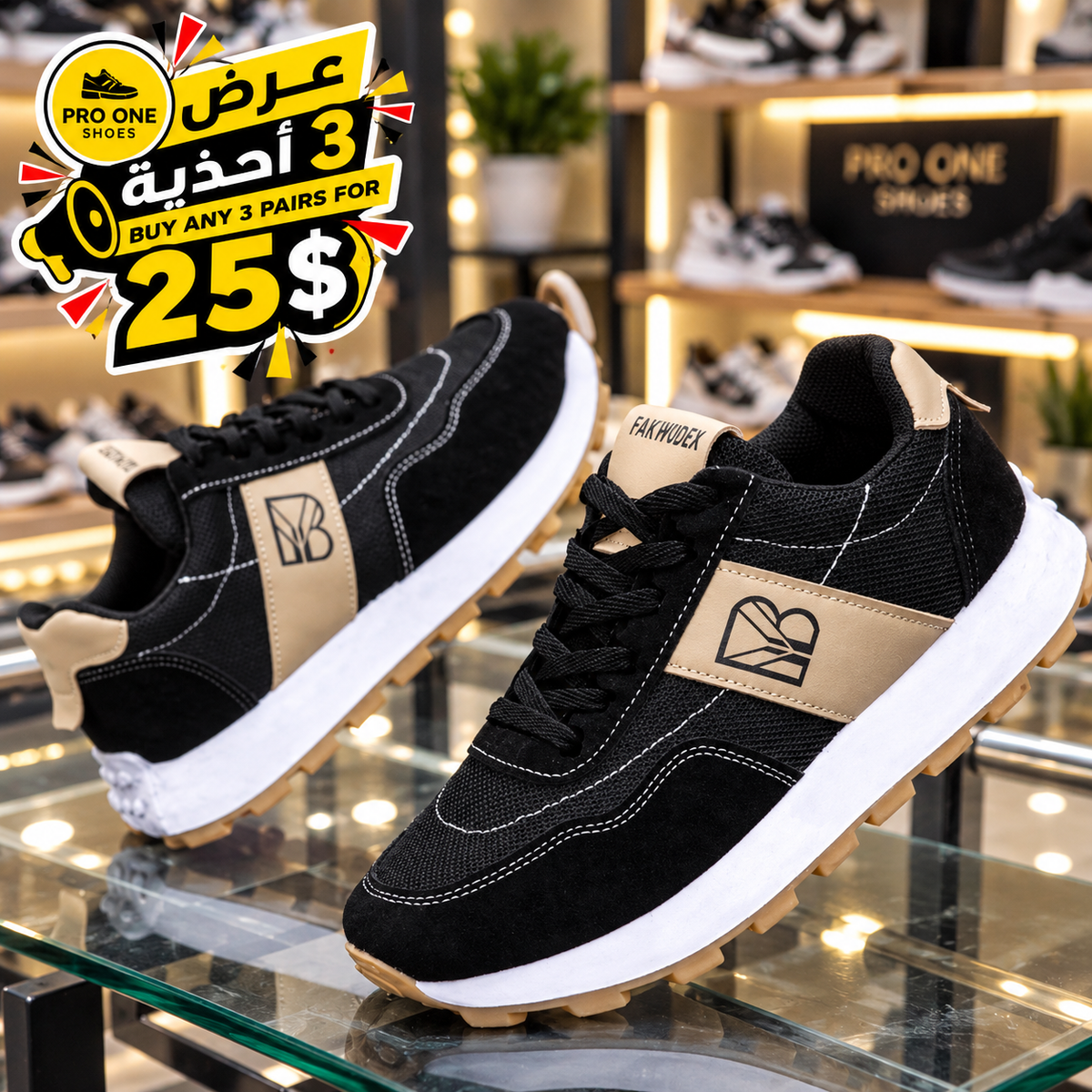Buy 3 Pairs For 25$