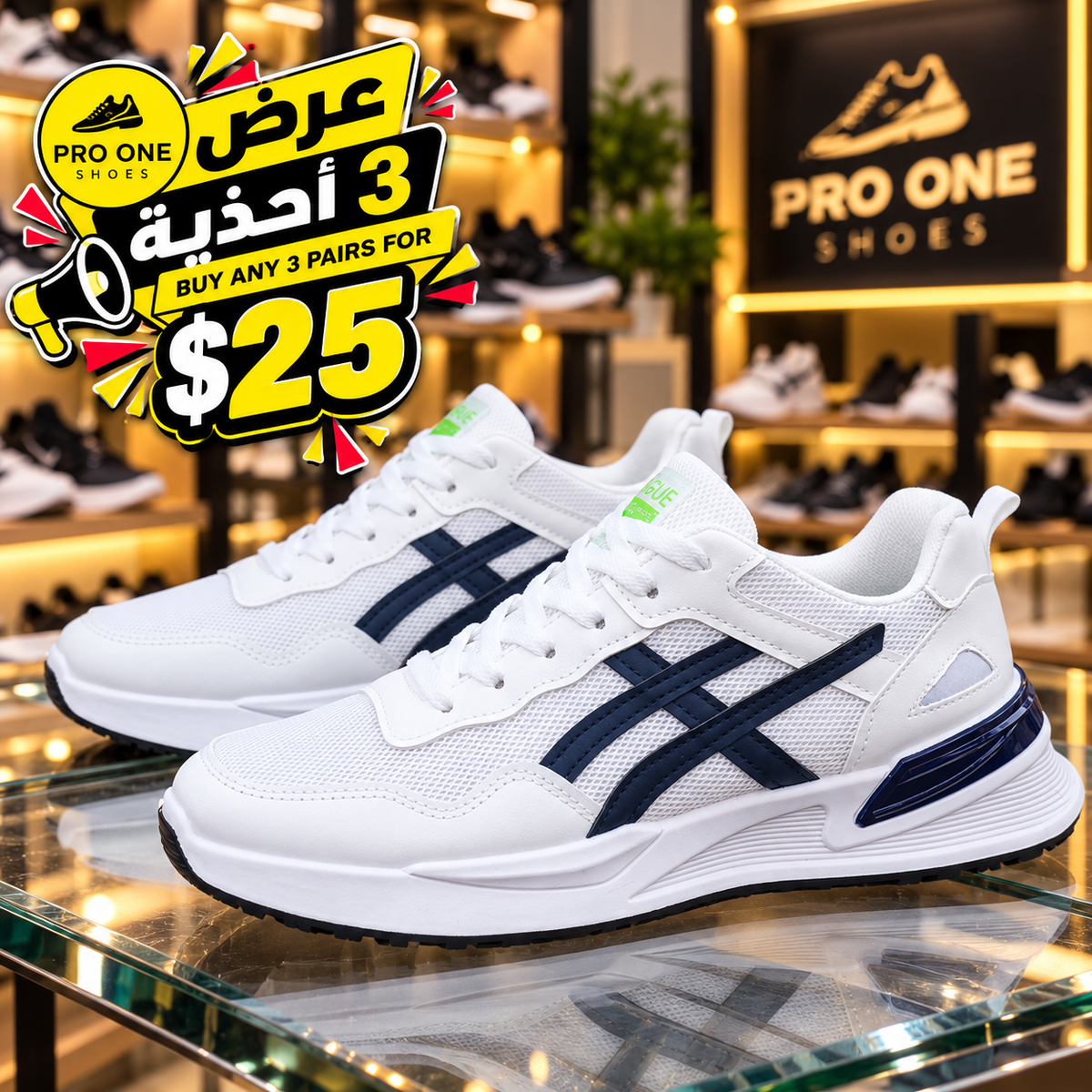 Buy 3 Pairs For 25$